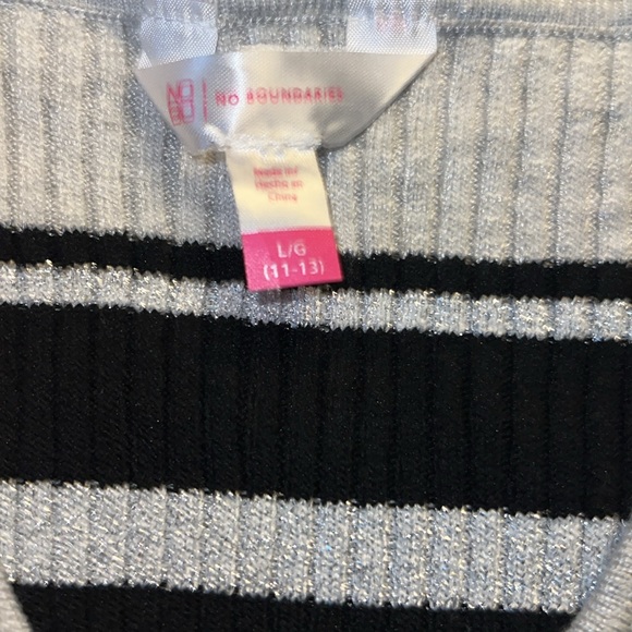 Striped Ribbed Dress - Picture 5 of 6